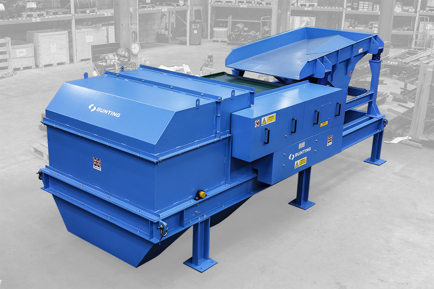 Bunting Magnetic Separators for CRS Overseas Recycling Project